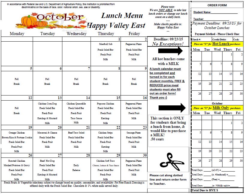mps schools lunch menu