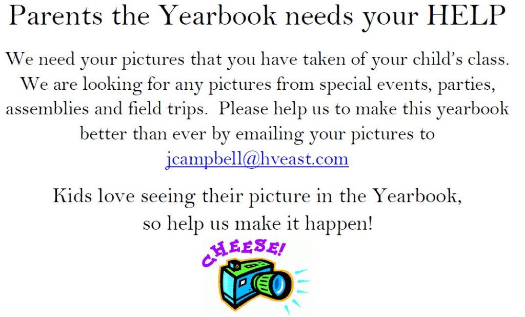 yearbook flyer